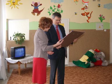 Wizyta prezesa BOLIX w Żłobku 2013 r.. Zdjęcie nr 7