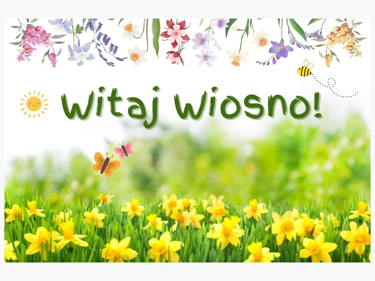 WIOSNA, WIOSNA, ACH! TO TY :-)