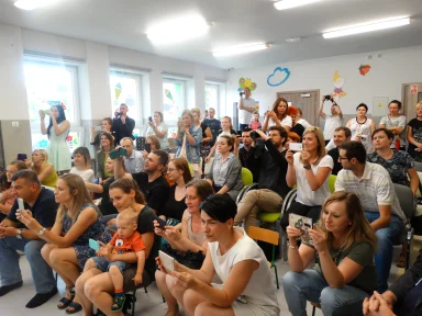 POŻEGNANIE DZIECI Z GR. III i II - 2017 r.. Zdjęcie nr 13