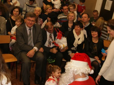 SPOTKANIE WIGILIJNO - MIKOŁAJKOWE 2014.. Zdjęcie nr 27
