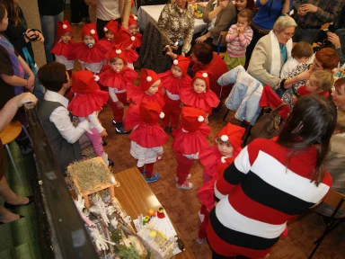 Spotkanie Wigilijno - Mikołajkowe 2013 r.. Zdjęcie nr 6