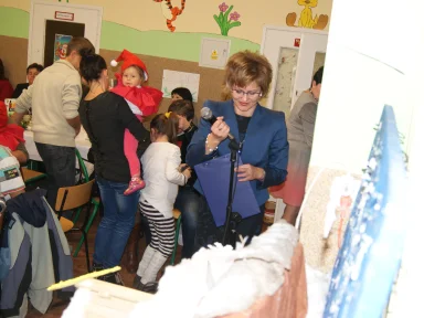 Spotkanie Wigilijno - Mikołajkowe 2013 r.. Zdjęcie nr 8