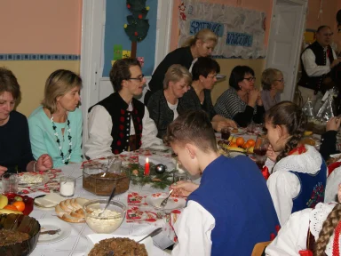 SPOTKANIE WIGILIJNE 2015 r.. Zdjęcie nr 14