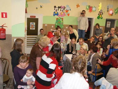 Spotkanie Wigilijno - Mikołajkowe 2013 r.. Zdjęcie nr 4